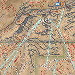 Apogee Mapping, Inc. Highland Peak, Colorado 7.5 Minute Topographic Map - Color Hillshade digital map