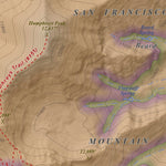 Apogee Mapping, Inc. Humphreys Peak, Arizona 7.5 Minute Topographic Map - Color Hillshade digital map
