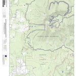 Apogee Mapping, Inc. Humphreys Peak, Arizona 7.5 Minute Topographic Map digital map