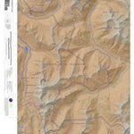 Apogee Mapping, Inc. Independence Pass, Colorado 7.5 Minute Topographic Map - Color Hillshade digital map
