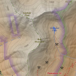 Apogee Mapping, Inc. Independence Pass, Colorado 7.5 Minute Topographic Map - Color Hillshade digital map