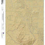 Apogee Mapping, Inc. Jerome Canyon, Arizona 7.5 Minute Topographic Map - Color Hillshade digital map