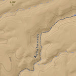 Apogee Mapping, Inc. Kanabownits Spring, Arizona 7.5 Minute Topographic Map - Color Hillshade digital map