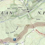 Apogee Mapping, Inc. Lavender Peak, Colorado 15 Minute Topographic Map - Game Management Units digital map