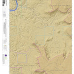 Apogee Mapping, Inc. Lockhart Basin, Utah 7.5 Minute Topographic Map - Color Hillshade digital map