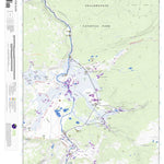 Apogee Mapping, Inc. Lower Geyser Basin, Wyoming 7.5 Minute Topographic Map digital map