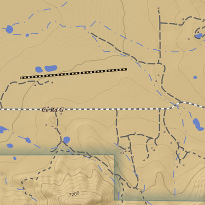 Apogee Mapping, Inc. Mancos, Colorado 7.5 Minute Topographic Map - Color Hillshade digital map