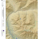 Apogee Mapping, Inc. McGregor Mountain, Washington 7.5 Minute Topographic Map - Color Hillshade digital map