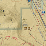 Apogee Mapping, Inc. Merrimac Butte, Utah 7.5 Minute Topographic Map - Color Hillshade digital map