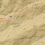 Apogee Mapping, Inc. Mica Mountain, Arizona 7.5 Minute Topographic Map - Color Hillshade digital map