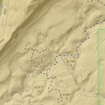 Apogee Mapping, Inc. Mikes Mesa, Utah 7.5 Minute Topographic Map - Color Hillshade digital map