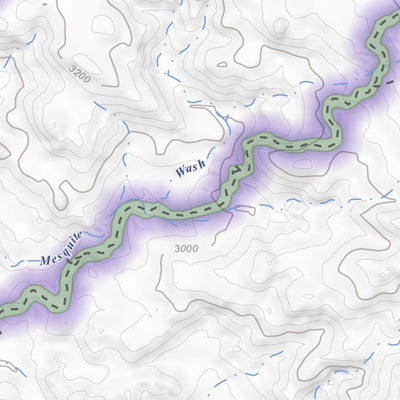 Apogee Mapping, Inc. Mine Mountain, Arizona 7.5 Minute Topographic Map digital map