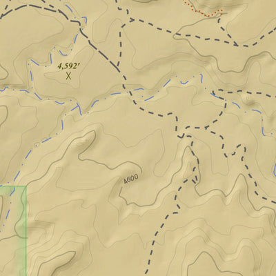 Apogee Mapping, Inc. Mollie Hogans, Utah 7.5 Minute Topographic Map - Color Hillshade digital map