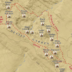 Apogee Mapping, Inc. Mollie Hogans, Utah 7.5 Minute Topographic Map - Color Hillshade digital map
