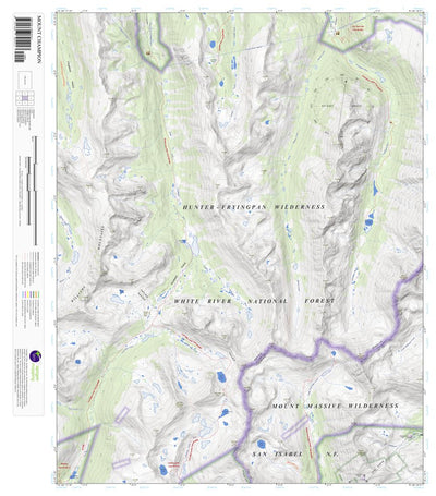 Apogee Mapping, Inc. Mount Champion, Colorado 7.5 Minute Topographic Map digital map