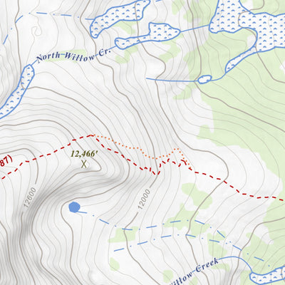 Apogee Mapping, Inc. Mount Massive, Colorado 7.5 Minute Topographic Map digital map