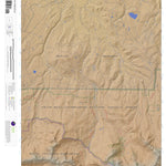 Apogee Mapping, Inc. Mount Sneffels, Colorado 7.5 Minute Topographic Map - Color Hillshade digital map