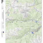 Apogee Mapping, Inc. Mount Yale, Colorado 7.5 Minute Topographic Map digital map