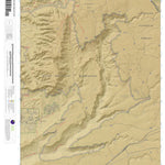 Apogee Mapping, Inc. Munds Mountain, Arizona 7.5 Minute Topographic Map - Color Hillshade digital map