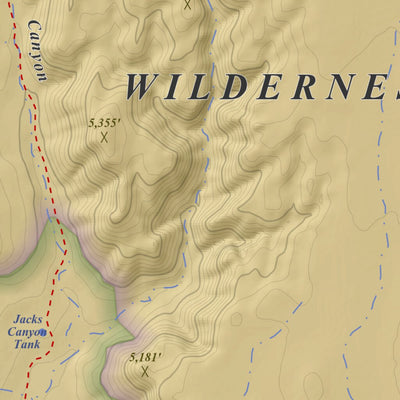 Apogee Mapping, Inc. Munds Mountain, Arizona 7.5 Minute Topographic Map - Color Hillshade digital map