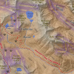 Apogee Mapping, Inc. Needle Mountains, Colorado 15 Minute Topographic Map - Color Hillshade digital map