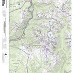 Apogee Mapping, Inc. Needle Mountains, Colorado 15 Minute Topographic Map digital map
