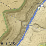 Apogee Mapping, Inc. North Canyon Point, Arizona 7.5 Minute Topographic Map - Color Hillshade digital map