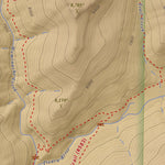 Apogee Mapping, Inc. Oakbrush Ridge, Colorado 7.5 Minute Topographic Map - Color Hillshade digital map