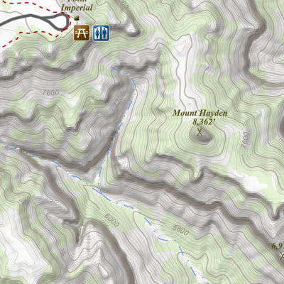 Apogee Mapping, Inc. Point Imperial, Arizona 7.5 Minute Topographic Map digital map