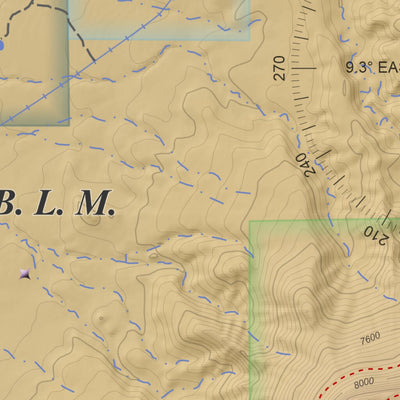 Apogee Mapping, Inc. Point Lookout, Colorado 7.5 Minute Topographic Map - Color Hillshade digital map