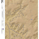 Apogee Mapping, Inc. Poison Canyon, Utah 7.5 Minute Topographic Map - Color Hillshade digital map