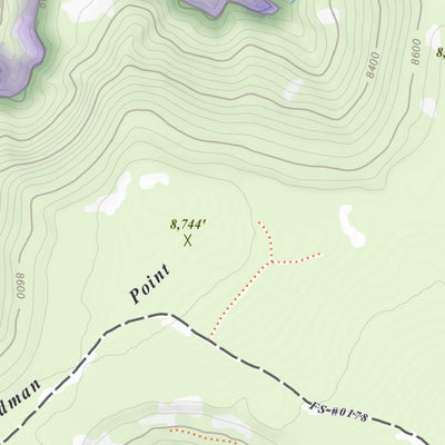 Apogee Mapping, Inc. Poison Canyon, Utah 7.5 Minute Topographic Map digital map