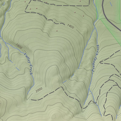 Apogee Mapping, Inc. Port Angeles, Washington 7.5 Minute Topographic Map - Color Hillshade digital map