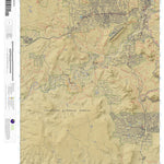 Apogee Mapping, Inc. Sedona, Arizona 7.5 Minute Topographic Map - Color Hillshade digital map