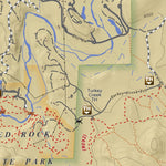 Apogee Mapping, Inc. Sedona, Arizona 7.5 Minute Topographic Map - Color Hillshade digital map