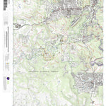 Apogee Mapping, Inc. Sedona, Arizona 7.5 Minute Topographic Map digital map