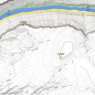 Apogee Mapping, Inc. Slickhorn Canyon West, Utah 7.5 Minute Topographic Map digital map