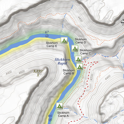 Apogee Mapping, Inc. Slickhorn Canyon West, Utah 7.5 Minute Topographic Map digital map