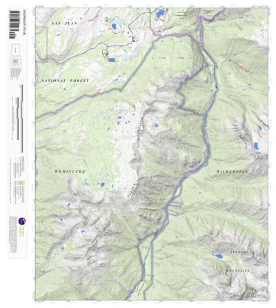 Apogee Mapping, Inc. Snowdon Peak, Colorado 7.5 Minute Topographic Map digital map