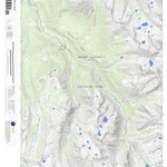 Apogee Mapping, Inc. Sphinx Lakes, California 7.5 Minute Topographic Map digital map
