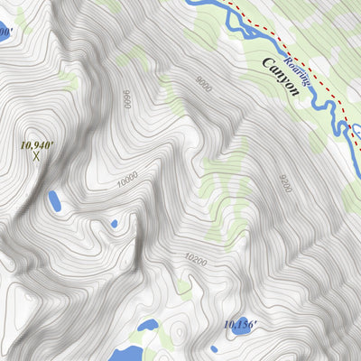 Apogee Mapping, Inc. Sphinx Lakes, California 7.5 Minute Topographic Map digital map