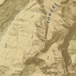 Apogee Mapping, Inc. Springdale West, Utah 7.5 Minute Topographic Map - Color Hillshade digital map