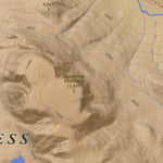 Apogee Mapping, Inc. Squaretop Mountain, Wyoming 7.5 Minute Topographic Map - Color Hillshade digital map