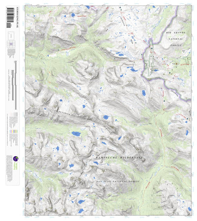 Apogee Mapping, Inc. Storm King Peak, Colorado 7.5 Minute Topographic Map digital map