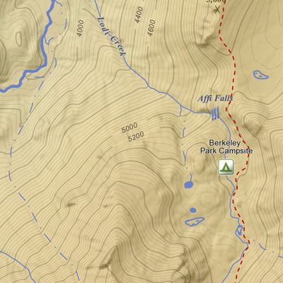 Apogee Mapping, Inc. Sunrise, Washington 7.5 Minute Topographic Map - Color Hillshade digital map