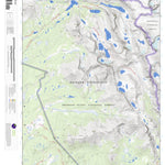 Apogee Mapping, Inc. Temple Peak, Wyoming 7.5 Minute Topographic Map digital map