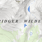 Apogee Mapping, Inc. Temple Peak, Wyoming 7.5 Minute Topographic Map digital map