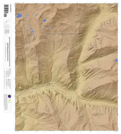 Apogee Mapping, Inc. The Sphinx, California 7.5 Minute Topographic Map - Color Hillshade digital map