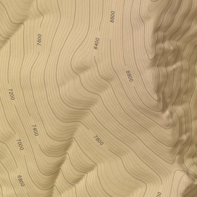 Topographic Map Color The Sphinx, California 7.5 Minute Topographic Map - Color Hillshade by ...