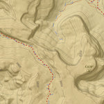 Apogee Mapping, Inc. Upheaval Dome, Utah 7.5 Minute Topographic Map - Color Hillshade digital map